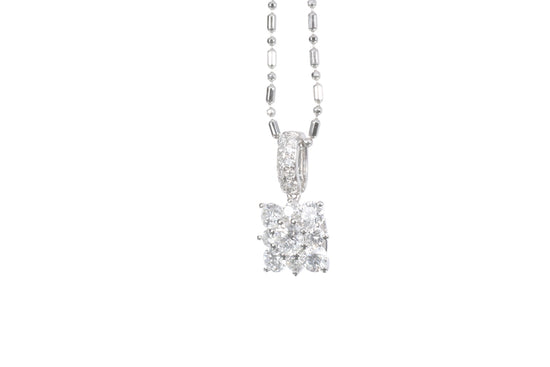 Snowflake Diamond Pendant