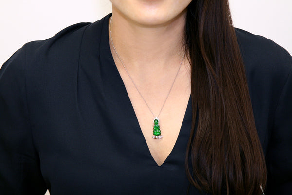 Jadeite Guan Yin