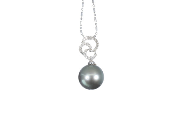 Tahitian Black Pearl Pendant
