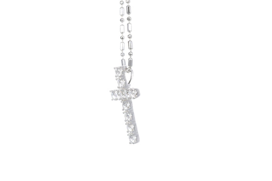 鑽石十字架吊墜