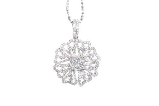 Daisy Diamond Pendant