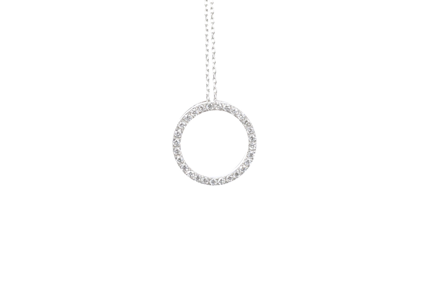 Round Diamond Pendant