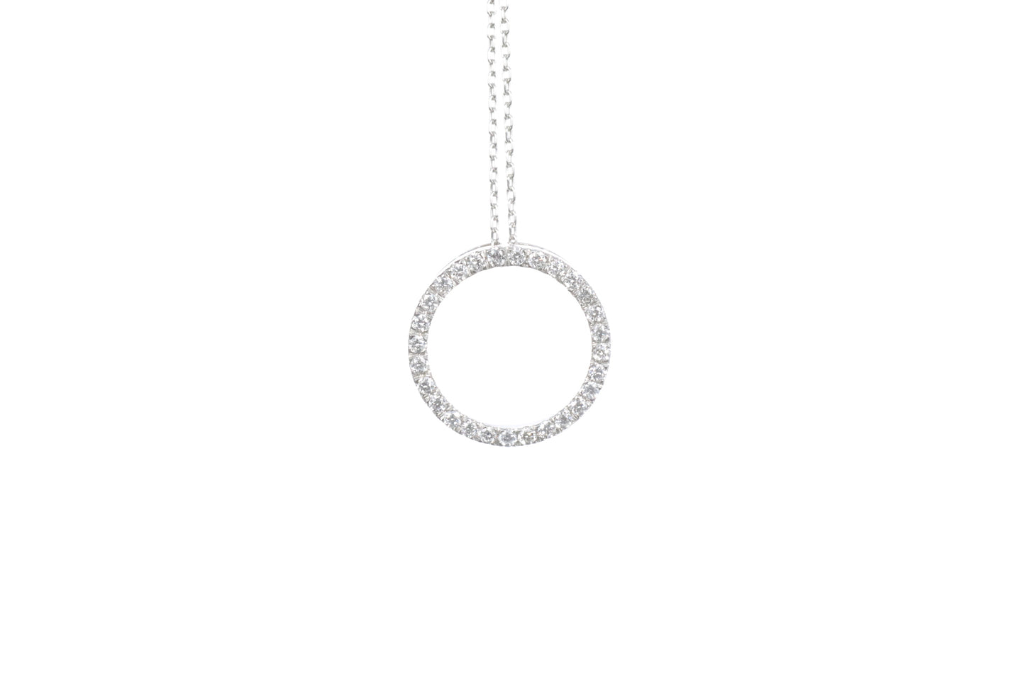 Round Diamond Pendant