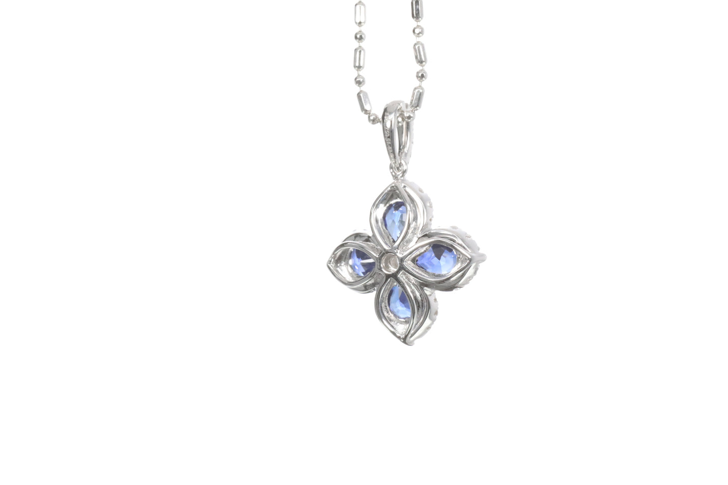 Sapphire Diamond Pendant