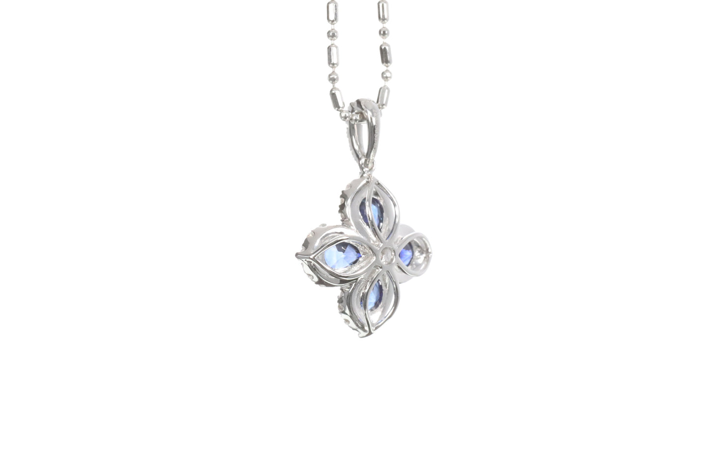 Sapphire Diamond Pendant