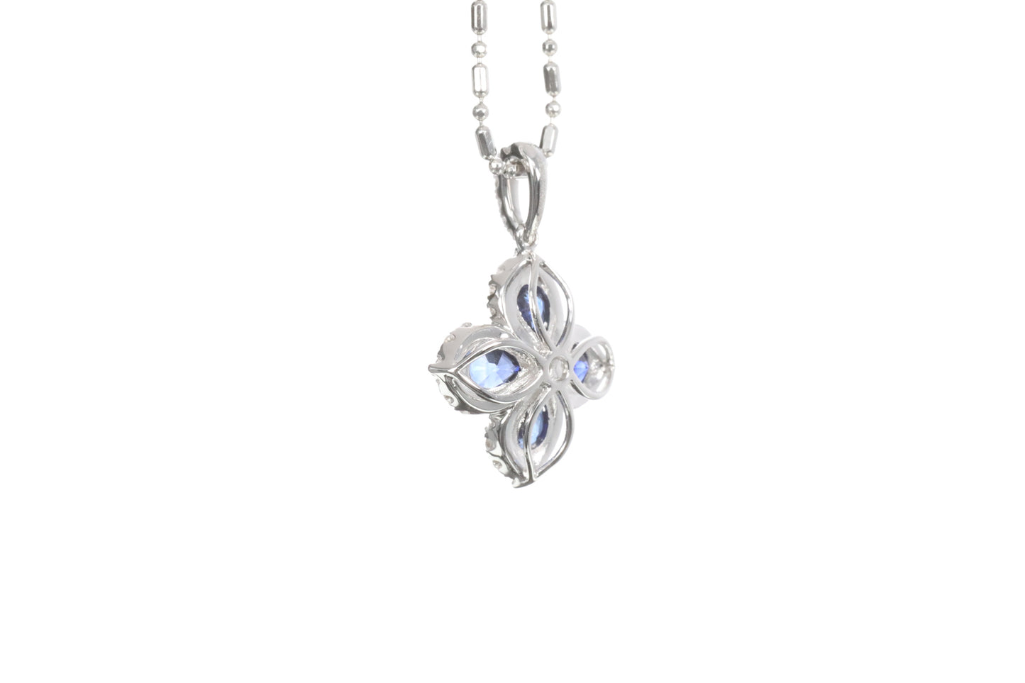 Sapphire Diamond Pendant