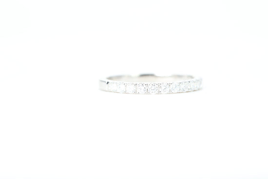 Micro Pavé 1/2 Carat Diamond Ring in 14K White Gold