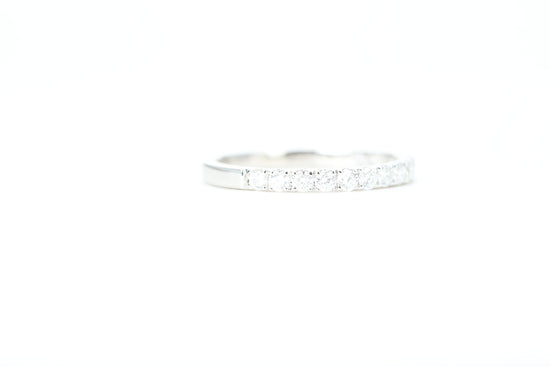 Micro Pavé 1/2 Carat Diamond Ring in 14K White Gold