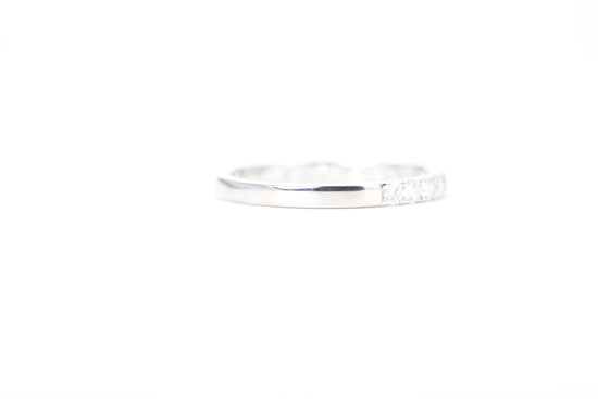 Micro Pavé 1/2 Carat Diamond Ring in 14K White Gold