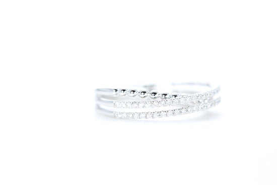 Intertwined Diamond Ring