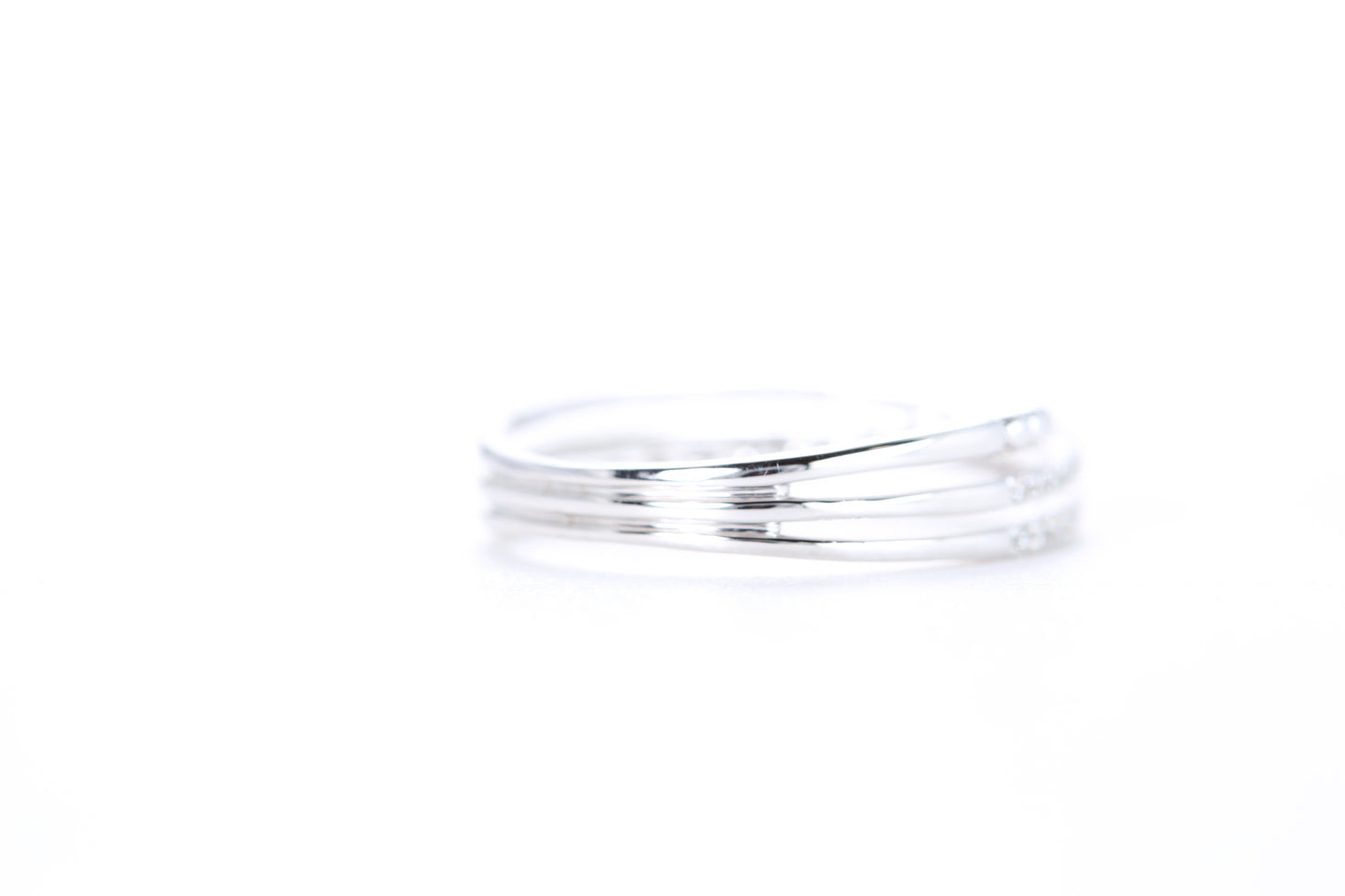Intertwined Diamond Ring