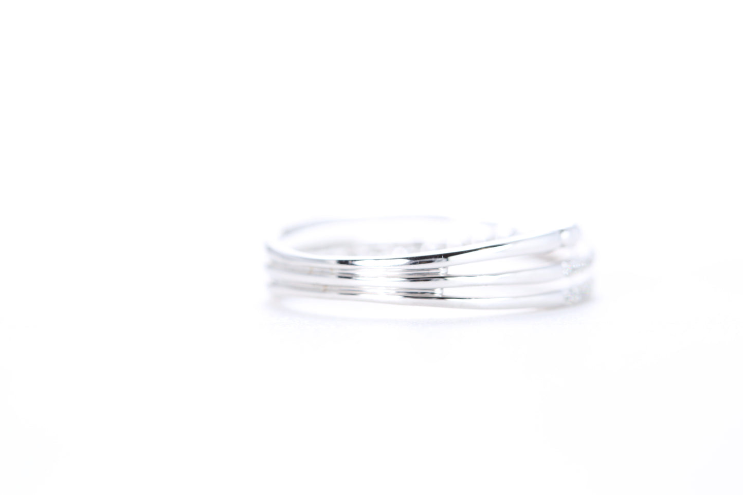 Intertwined Diamond Ring