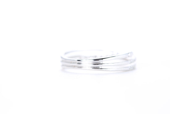 Intertwined Diamond Ring