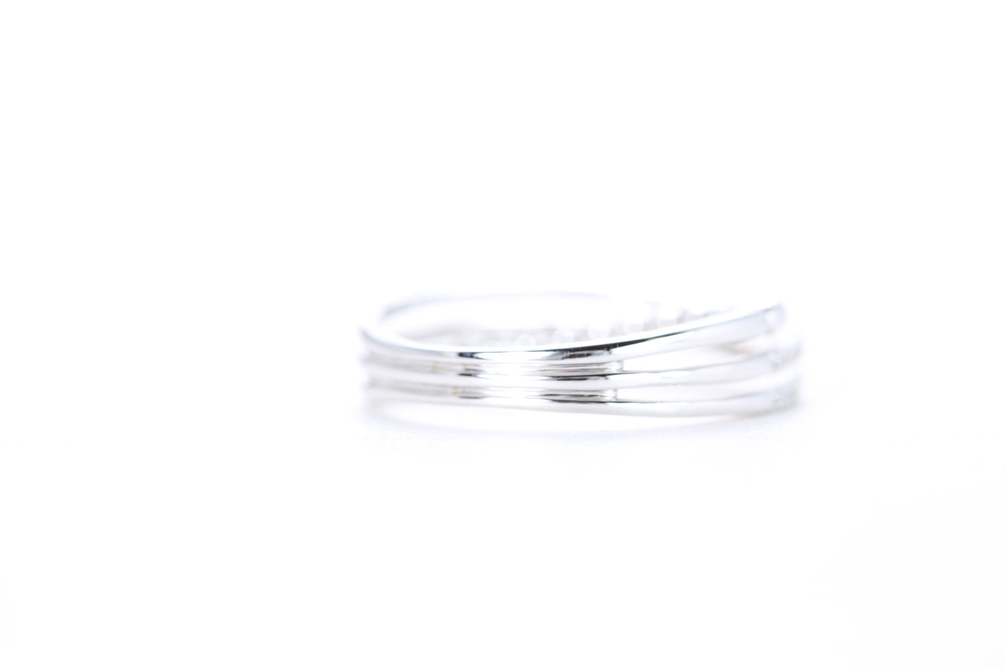 Intertwined Diamond Ring