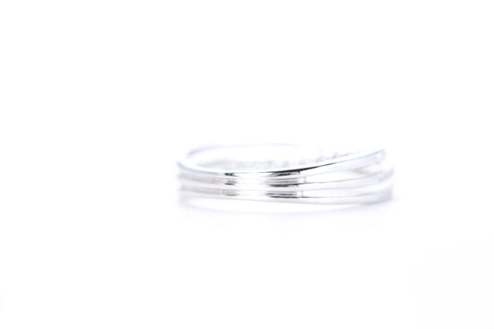 Intertwined Diamond Ring