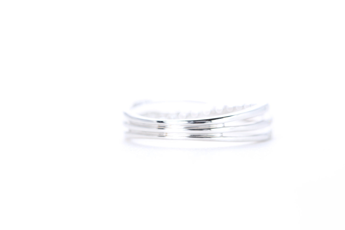 Intertwined Diamond Ring