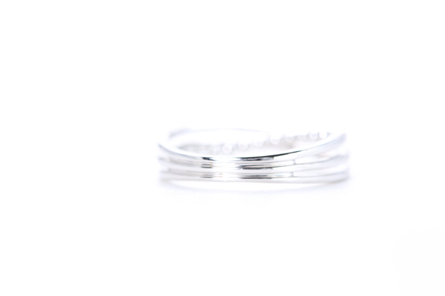 Intertwined Diamond Ring