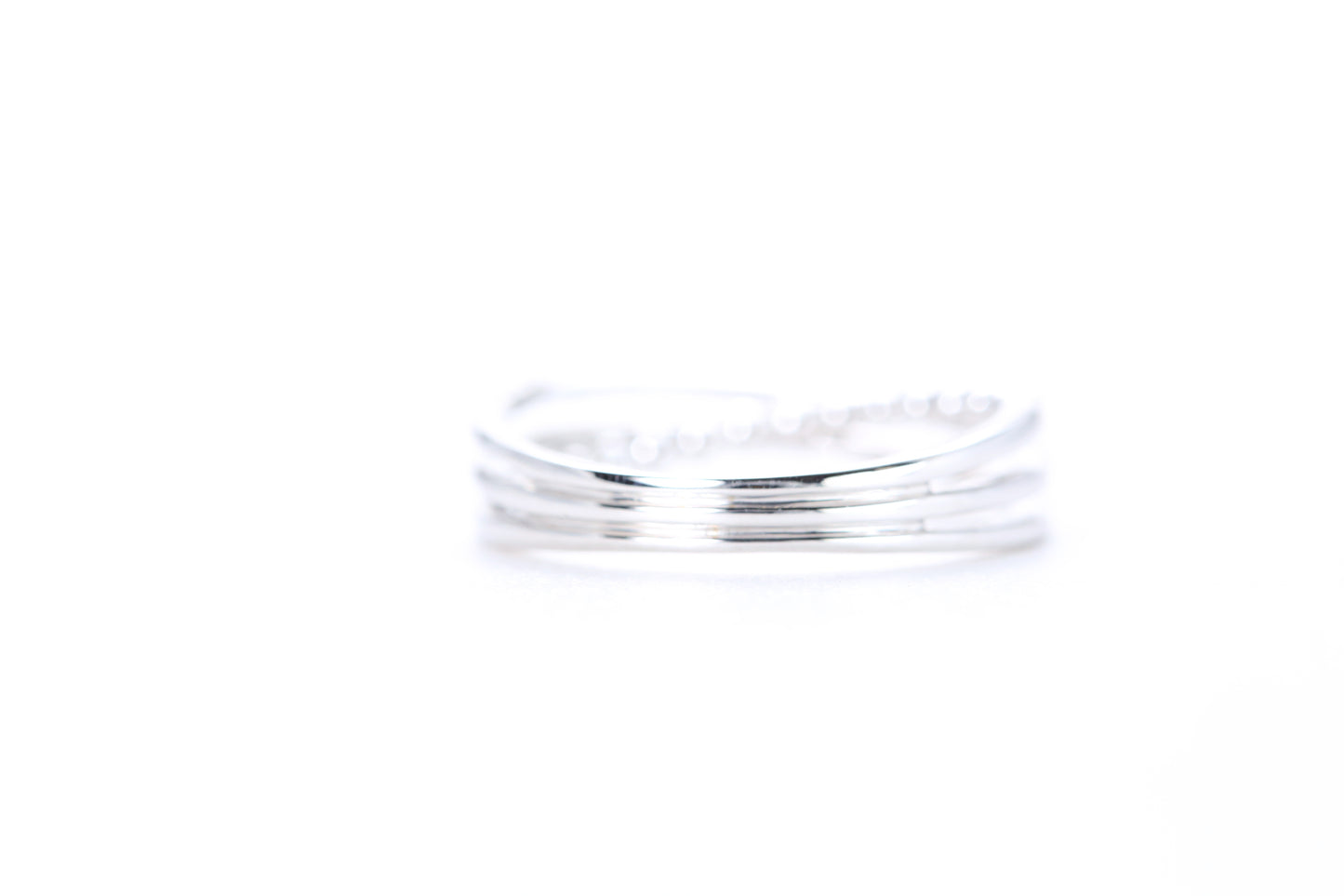 Intertwined Diamond Ring