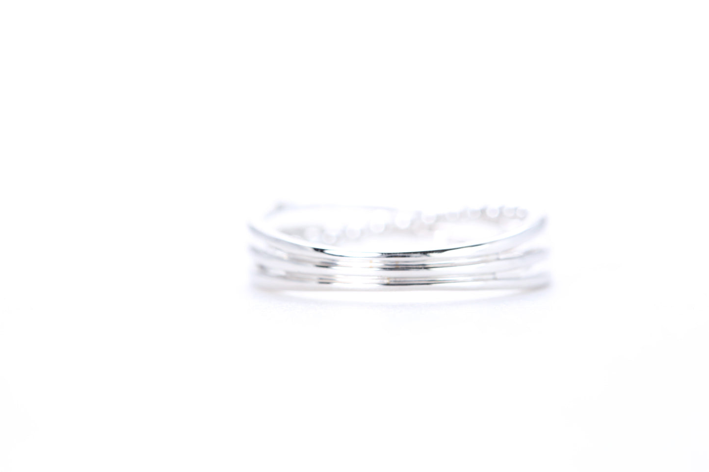 Intertwined Diamond Ring
