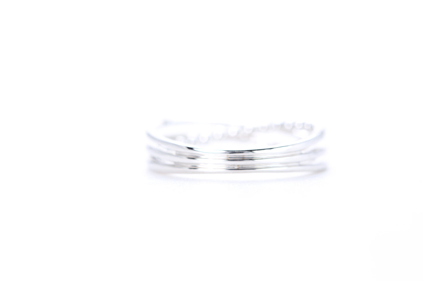 Intertwined Diamond Ring