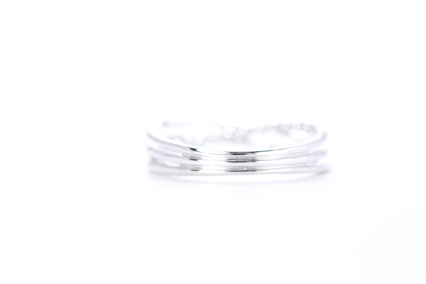 Intertwined Diamond Ring