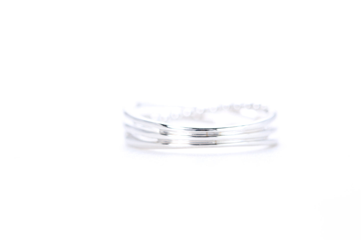 Intertwined Diamond Ring