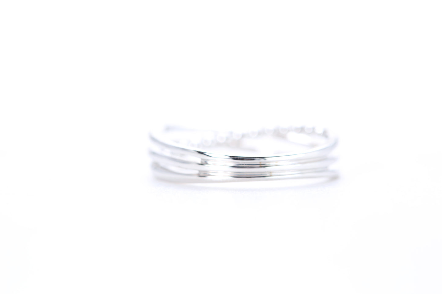 Intertwined Diamond Ring