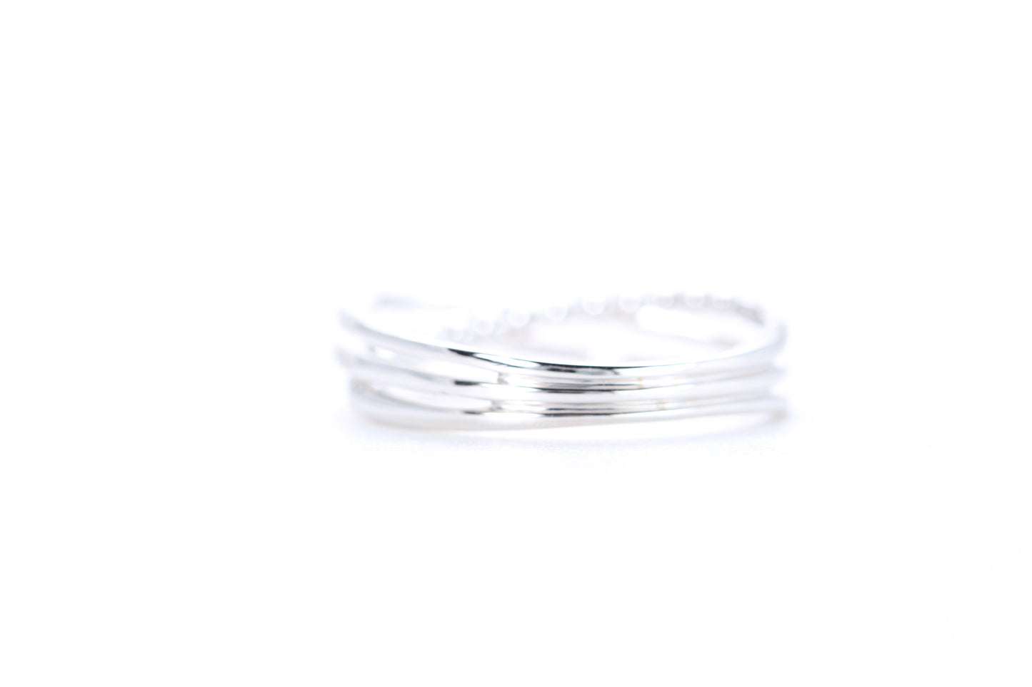 Intertwined Diamond Ring