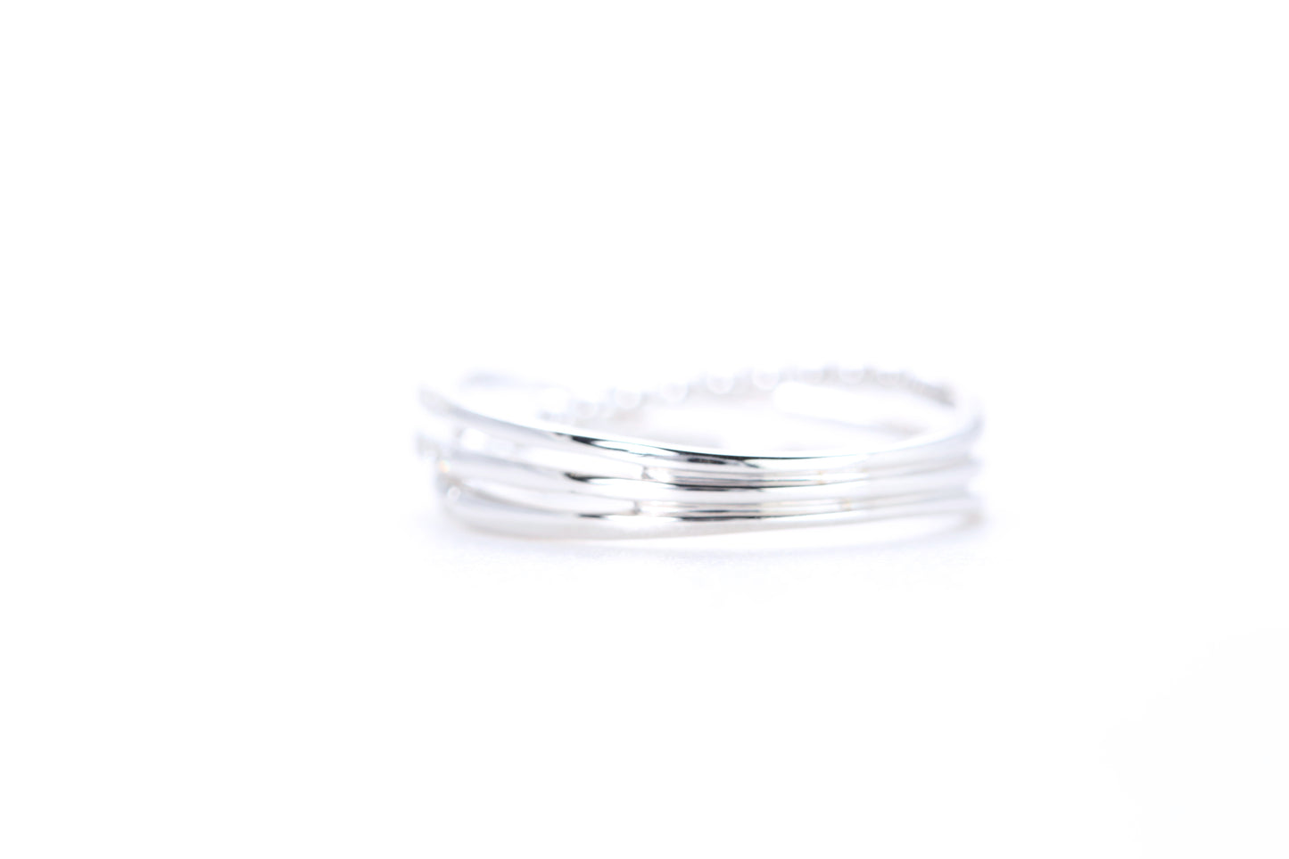 Intertwined Diamond Ring