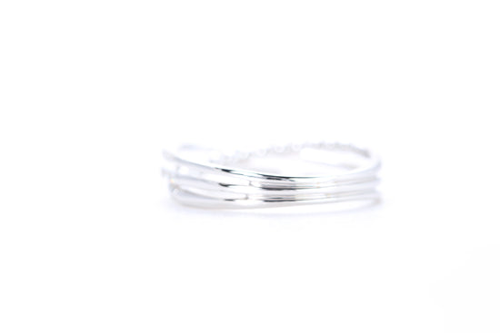 Intertwined Diamond Ring
