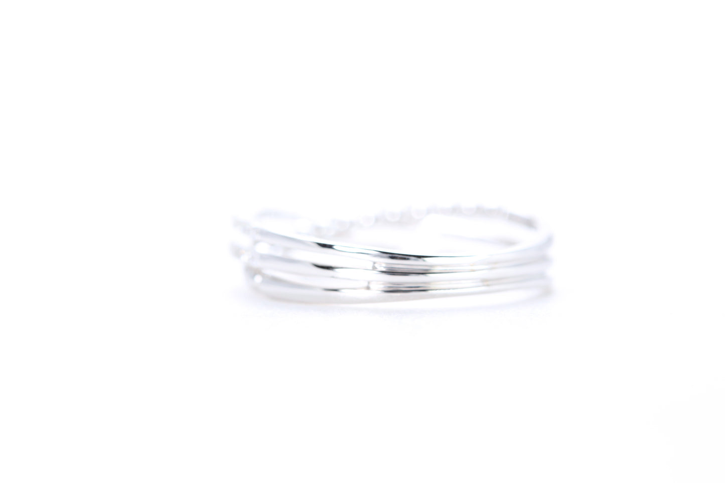 Intertwined Diamond Ring