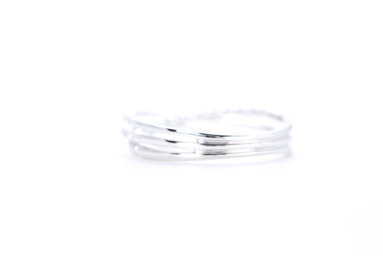 Intertwined Diamond Ring