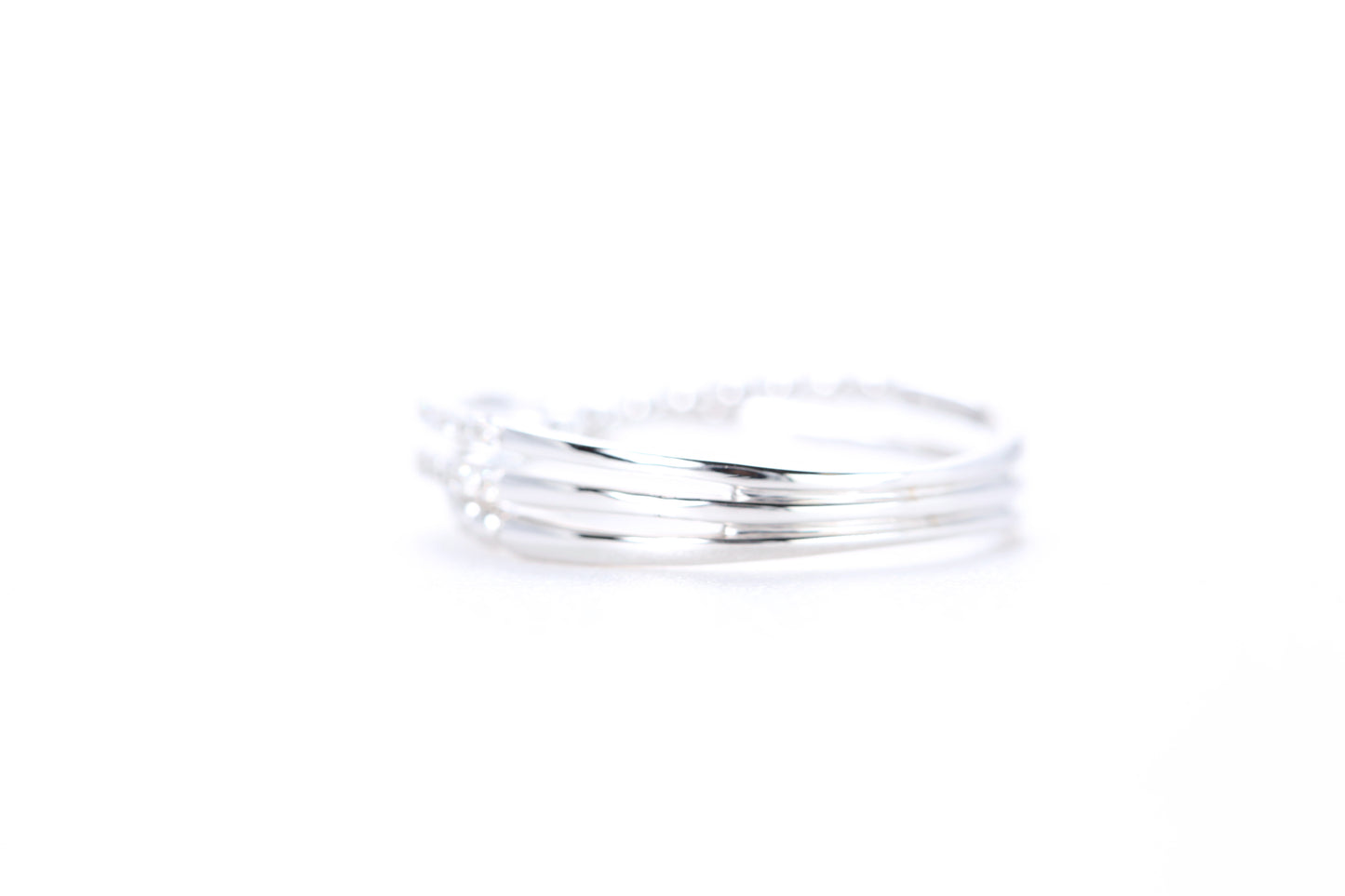 Intertwined Diamond Ring