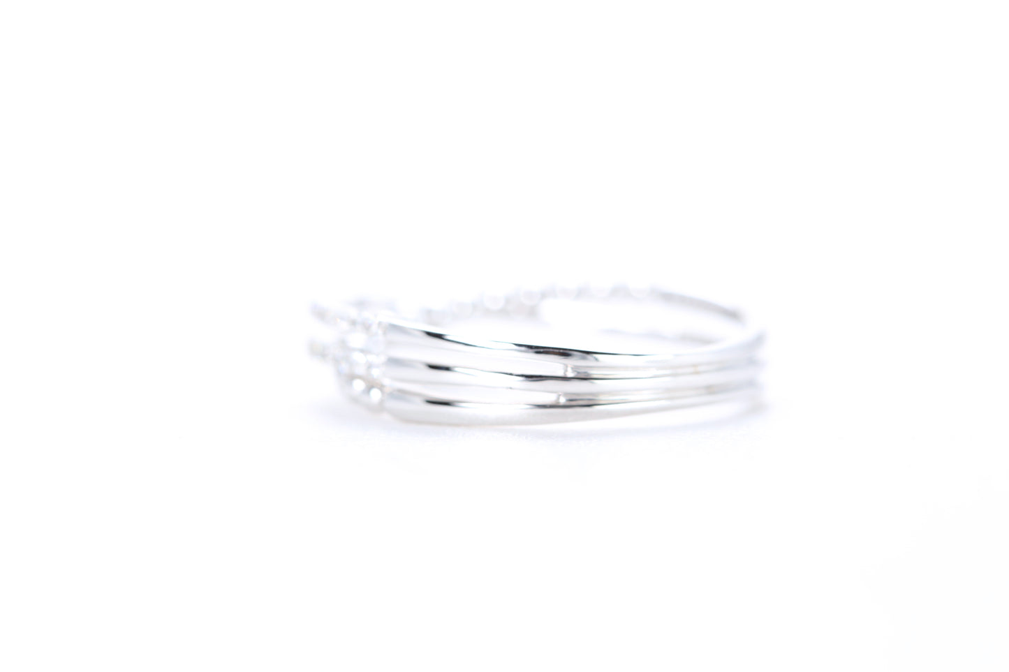 Intertwined Diamond Ring