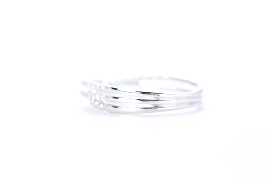 Intertwined Diamond Ring