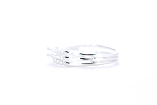 Intertwined Diamond Ring
