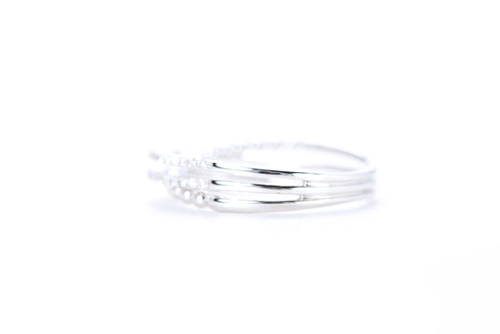 Intertwined Diamond Ring