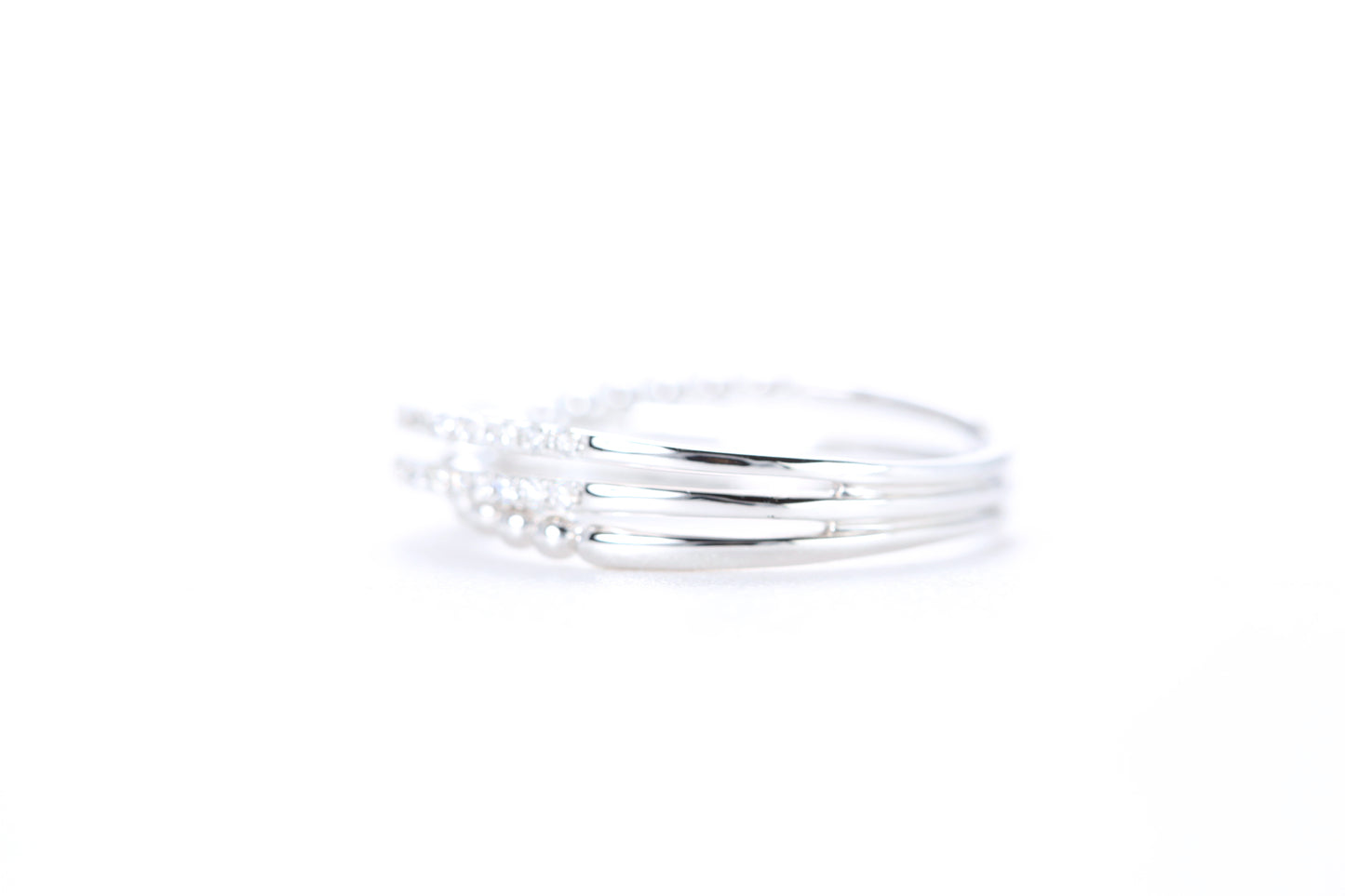 Intertwined Diamond Ring