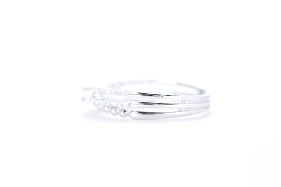 Intertwined Diamond Ring