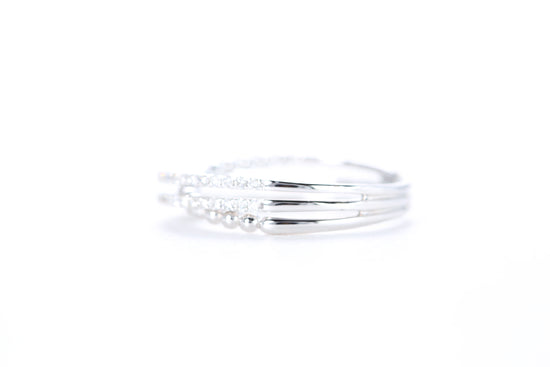 Intertwined Diamond Ring