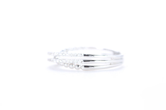 Intertwined Diamond Ring