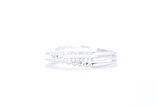 Intertwined Diamond Ring