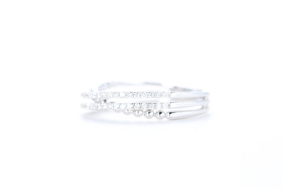 Intertwined Diamond Ring