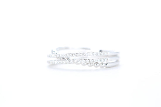Intertwined Diamond Ring