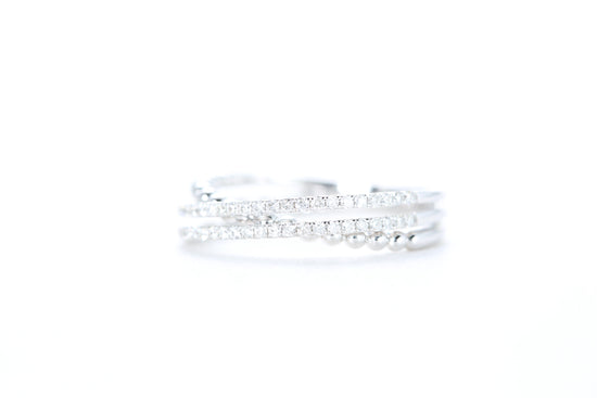 Intertwined Diamond Ring