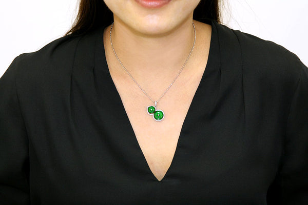 Jadeite Gourd Pendant