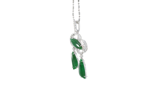 Jadeite Trio Pendant