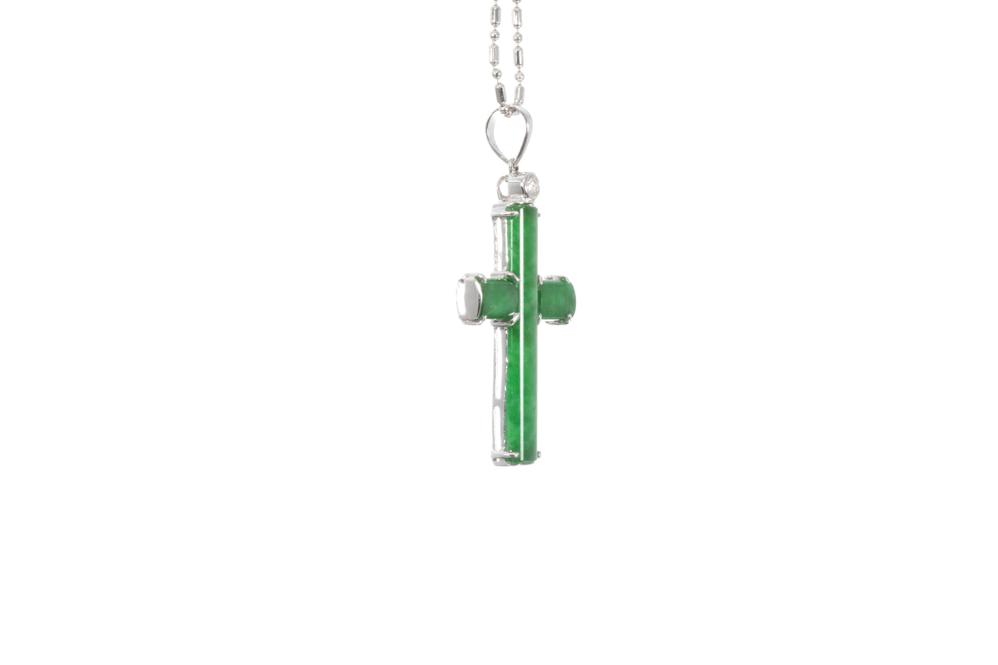 Jadeite Cross Pendant