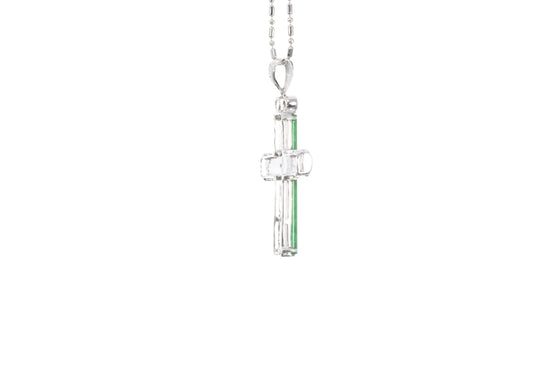 Jadeite Cross Pendant