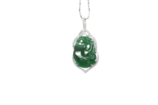 Jadeite Ru Yi Pendant